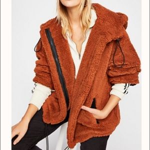 Free People Rust Utility Jacket